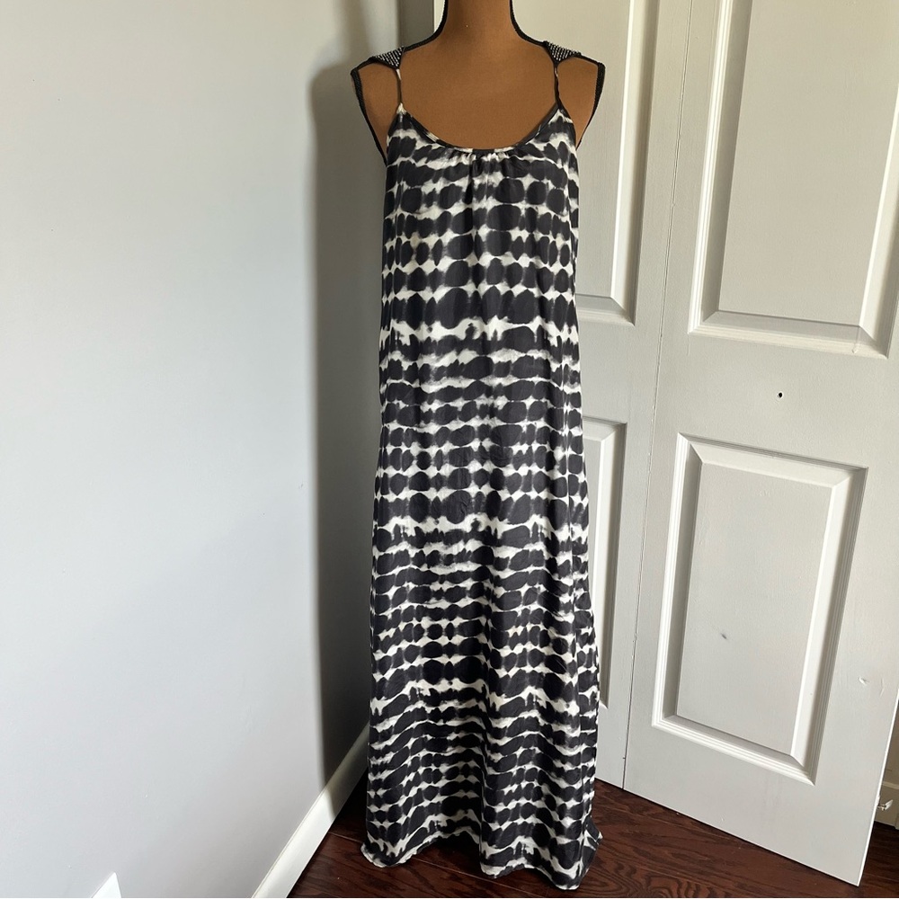 White Verve Australia Vintage Silk Maxi Dress